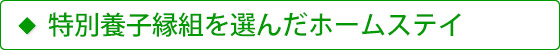 特別養子縁組を選んだホームステイ